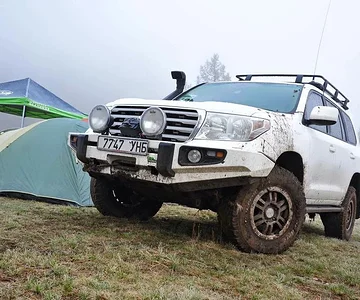 Camping with my TLC 200