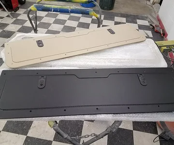 FJ80 tailgate storage panels