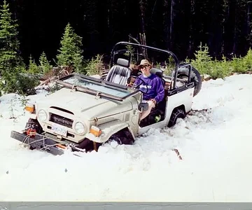 Stuck in the snow