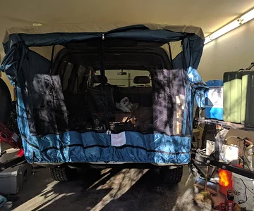 Full size truck tent 2