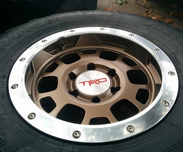 TRD Beadlock wheels bronze