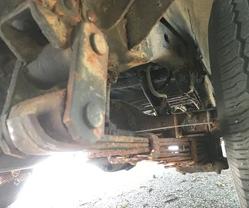 rear passenger side leaf spring