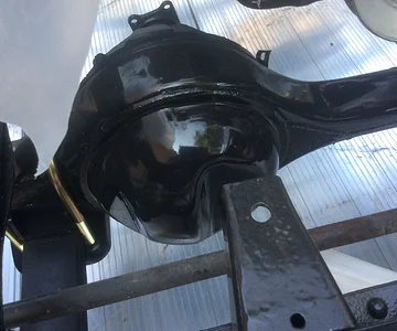 BJ40 front axle