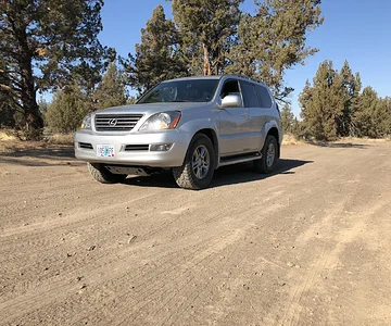 GX470 front angle
