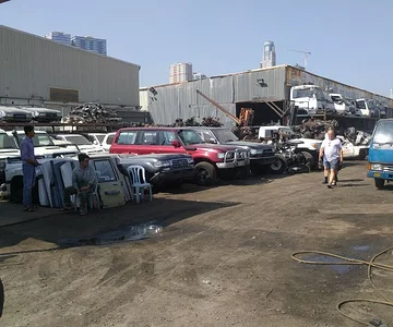 visit to the boneyard in Sharjah