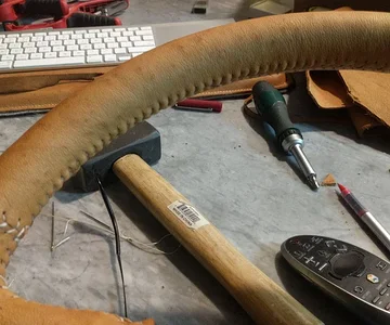model 80 leather work