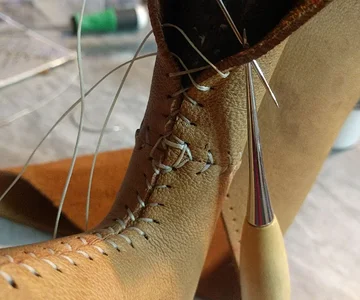 model 80 leather work