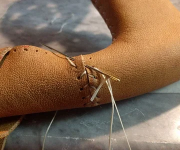 model 80 leather work