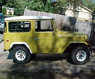 This is what it looked before we bought it.