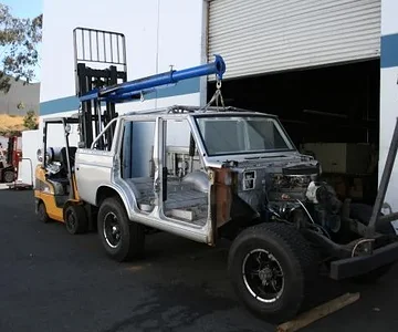 Pulling Body off Frame 2 2009
