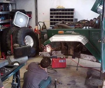 rebuilding the front end . . .