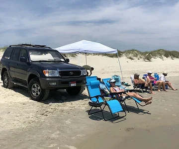 setup with tent