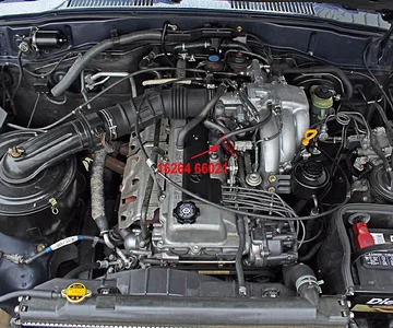 FZJ80 Heater Hose Part Numbers and Locations