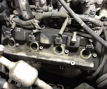 Valve covers ready to come off