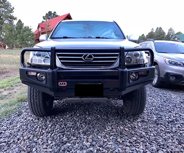 Prado 120 Flare bumper
