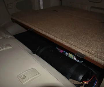 Mountain Passes Off Road Sleeping platform front side