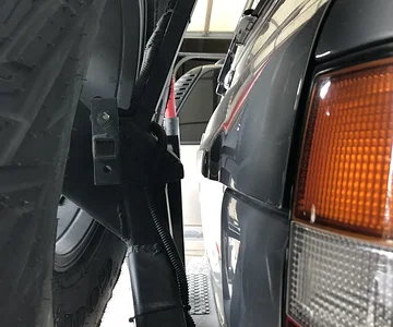 Tirecarrier clearance
