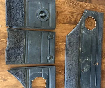 Rear cargo panels