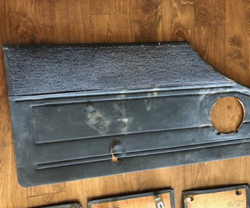 Rear cargo panels