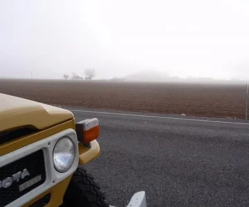 Freezing fog just past the Idaho/Oregon border