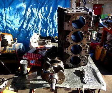 Only 2 parts reused in the engine