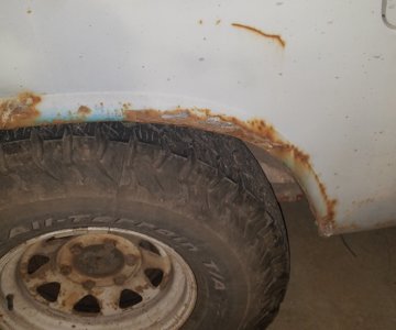 Rear Fender well