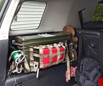 Cargo area Ammo Can Storage