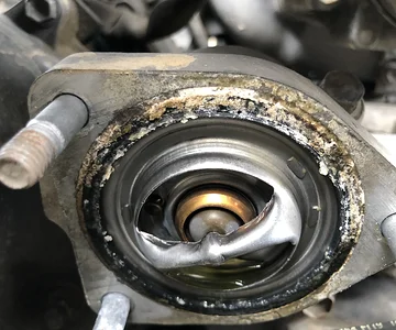 Old crusty thermostat