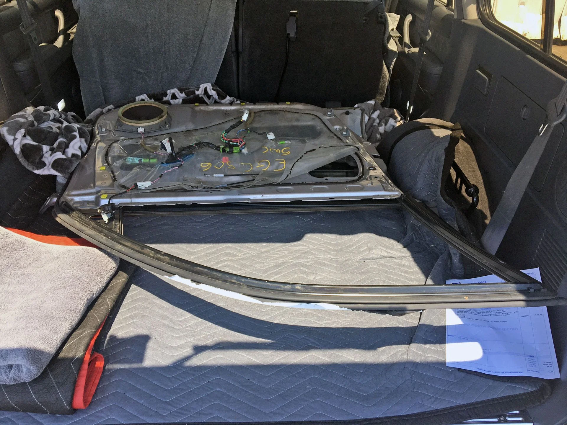 100 Series Junkyard Drivers Door