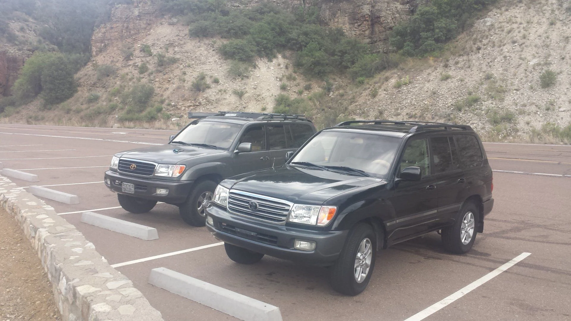 100s at Salt river canyon
