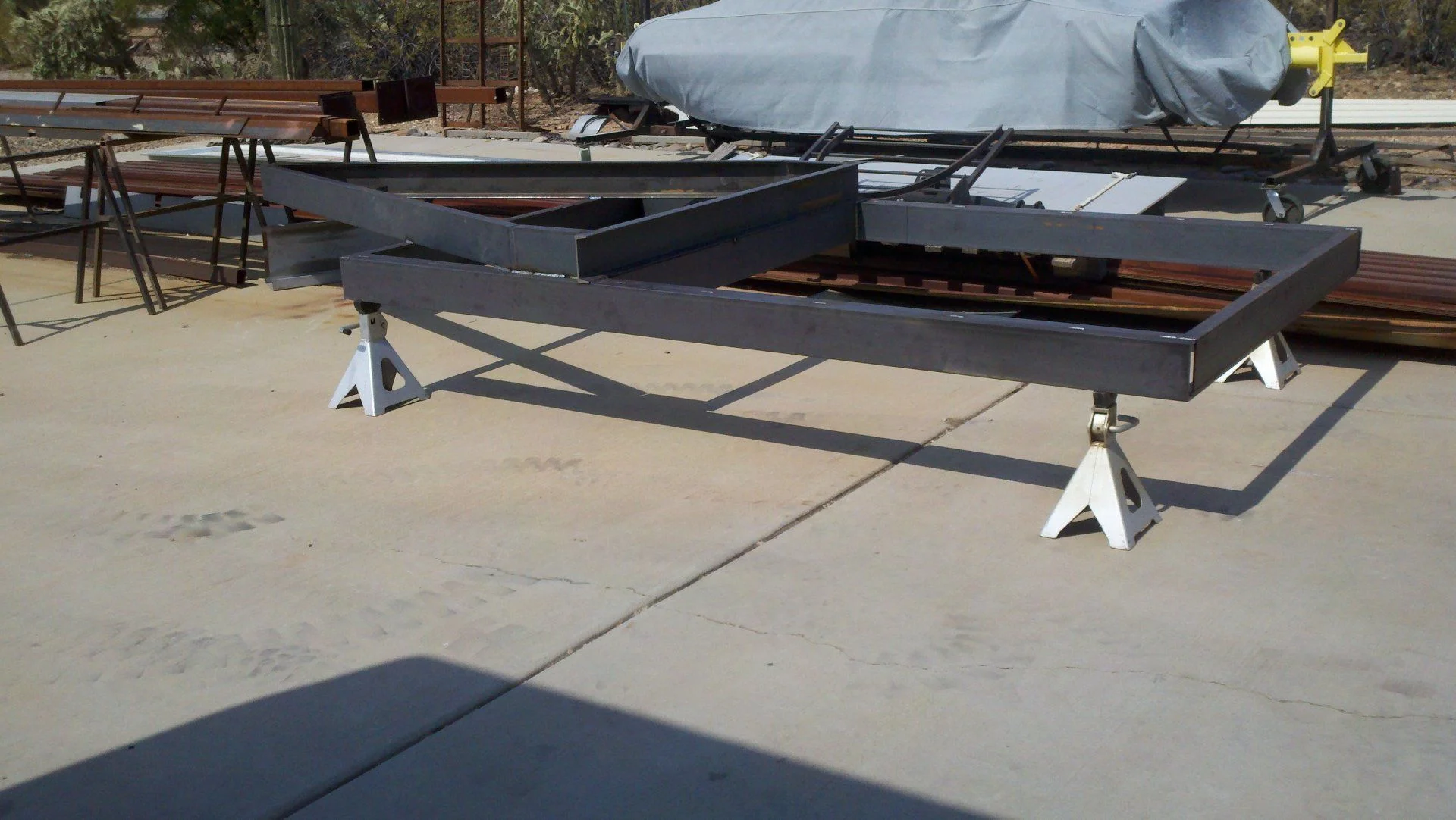 14K lb. Dump trailer build