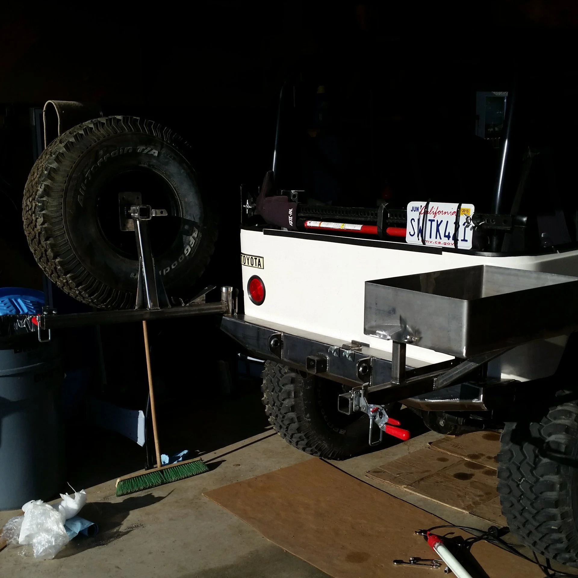 1969 FJ40 Rear Bumper
