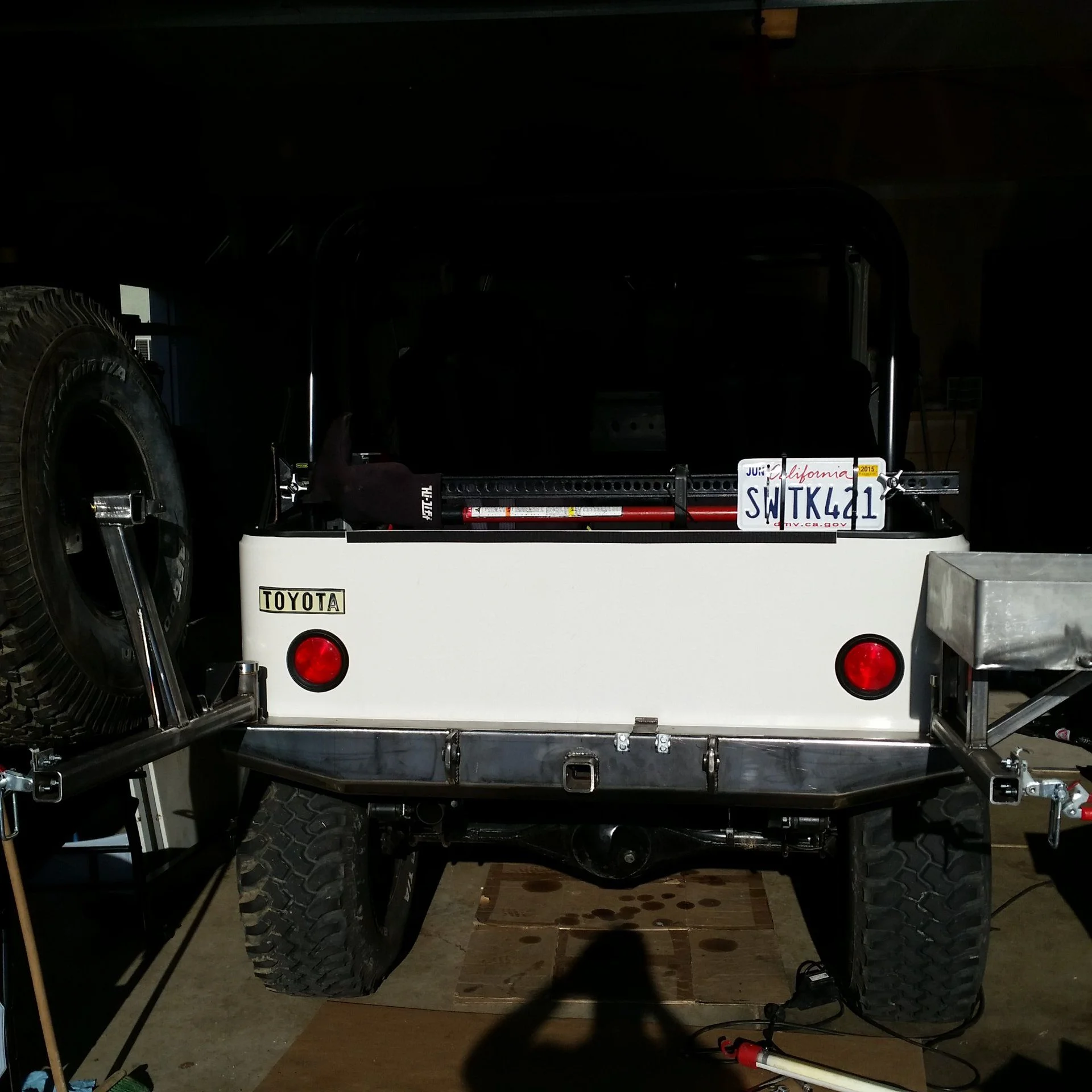 1969 FJ40 Rear Bumper