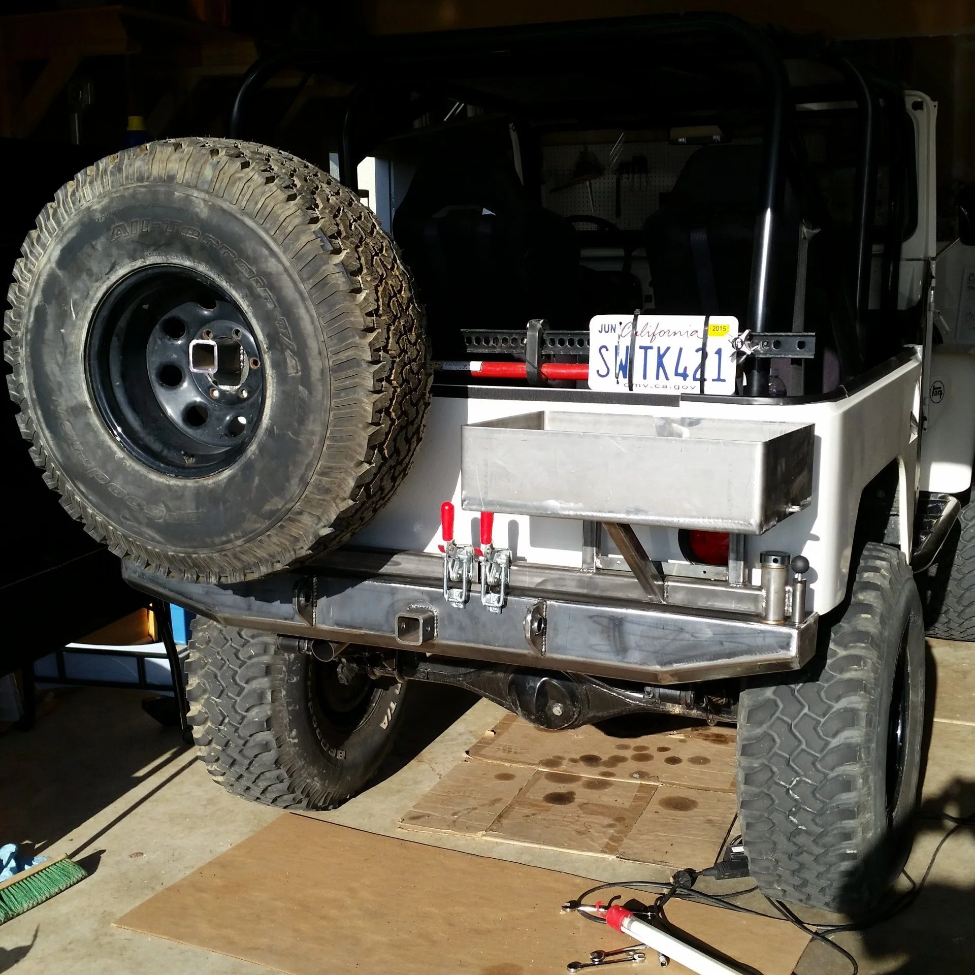 1969 FJ40 Rear Bumper