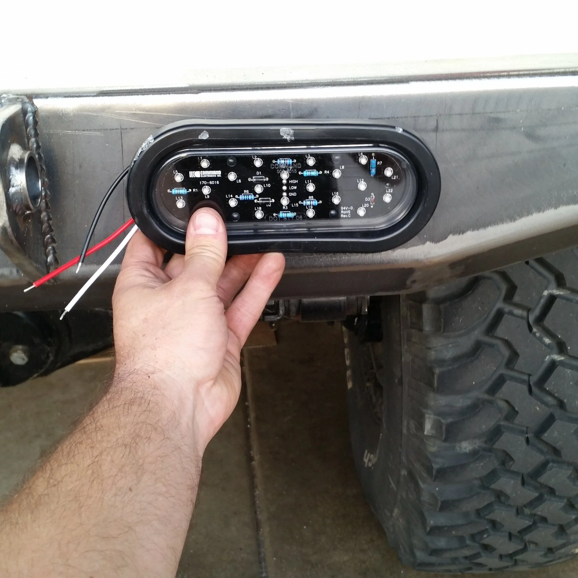 1969 FJ40 Rear Bumper