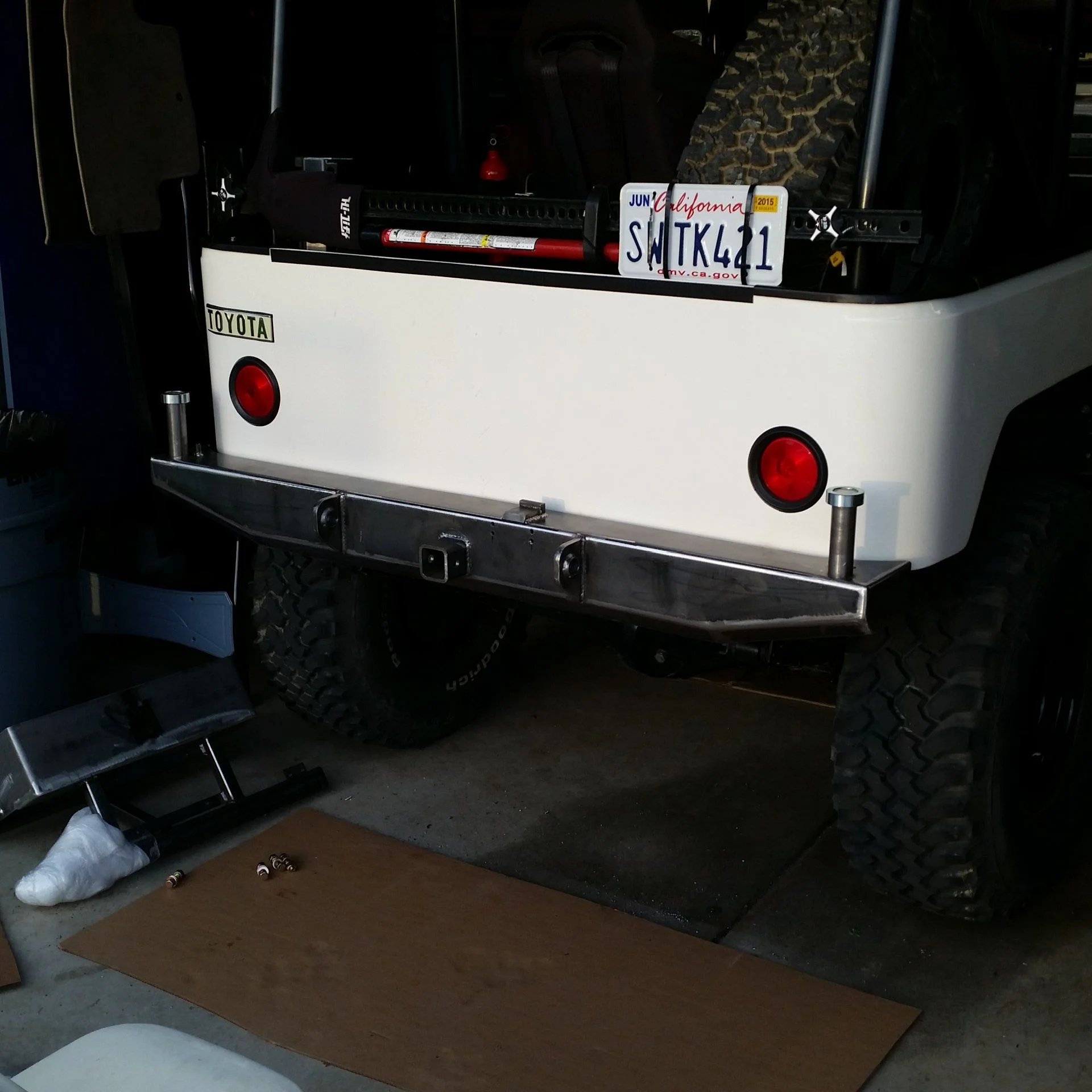 1969 FJ40 Rear Bumper