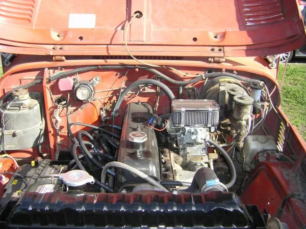 1974 f motor with a webber 38mm, dui hei.