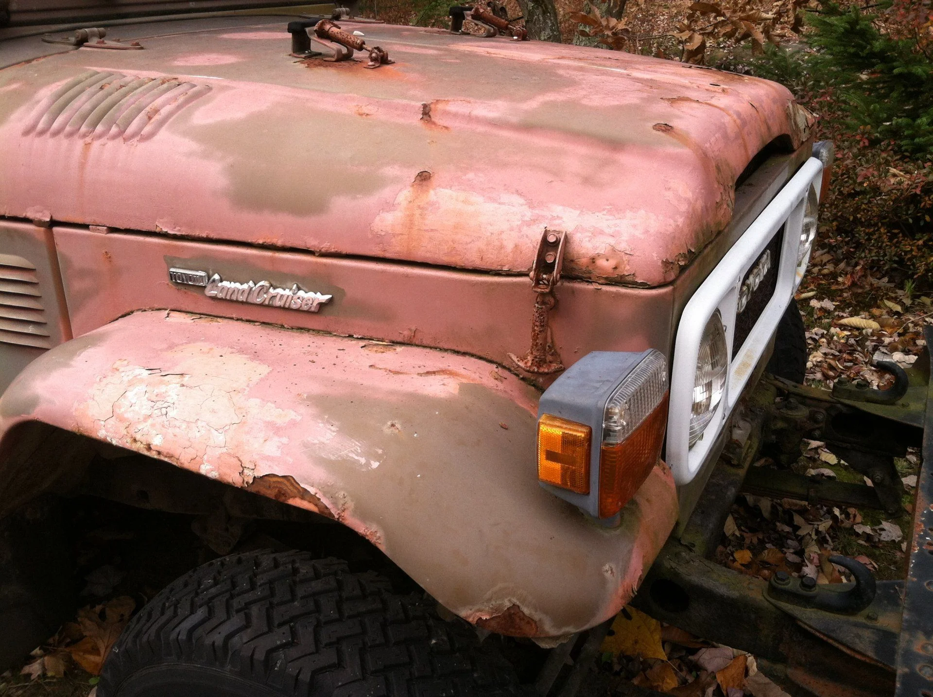 1979 fj40 pass side fender
