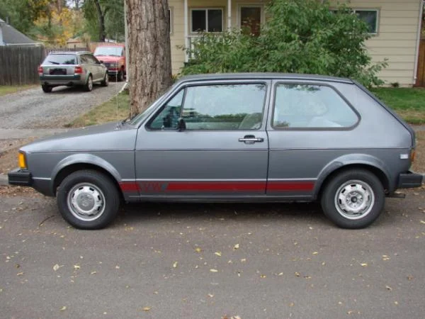1984 Rabbit L diesel.  50 mpg.  Sold.