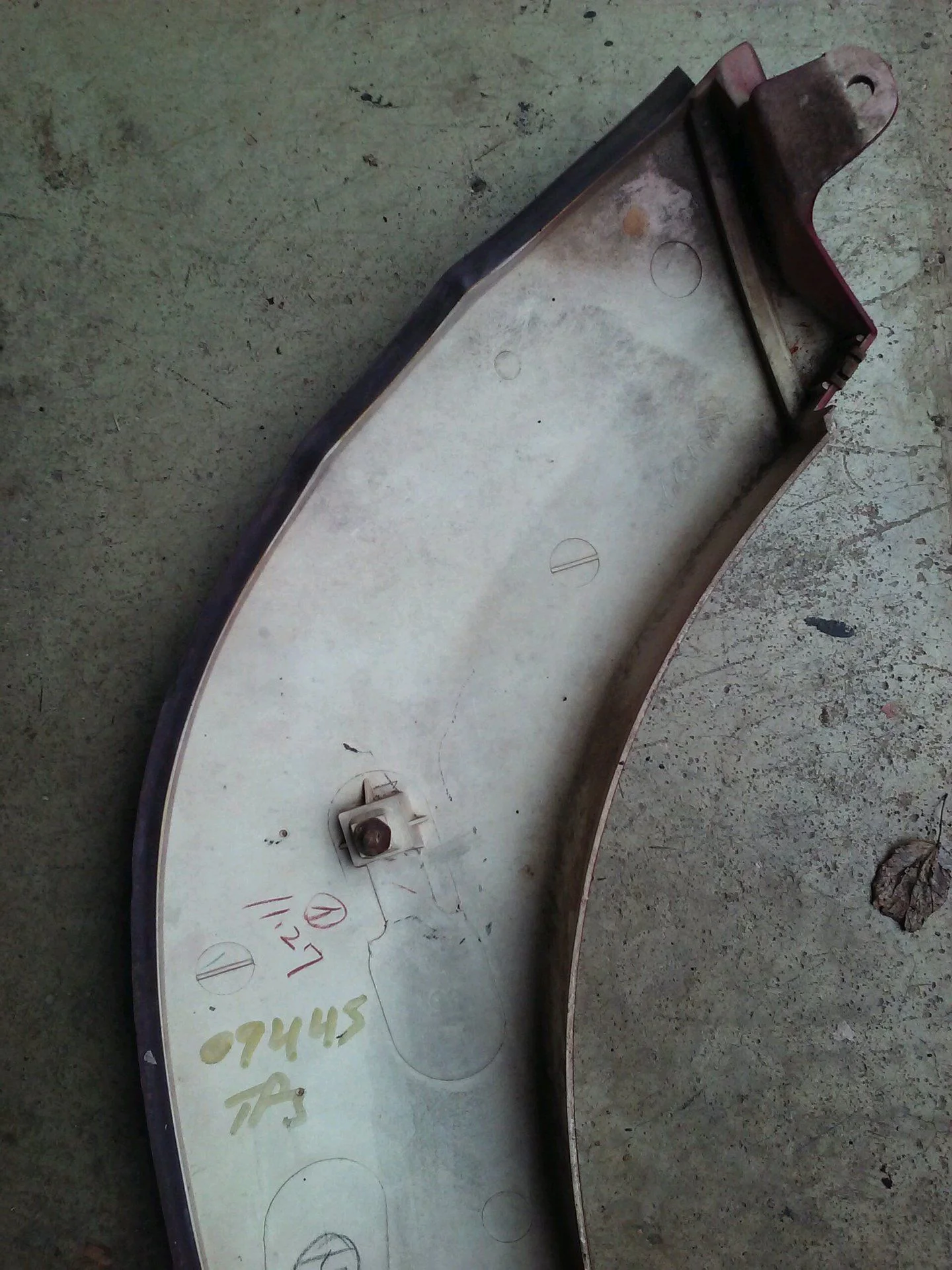 1992 FJ80 Right, Rear Fender - Back View