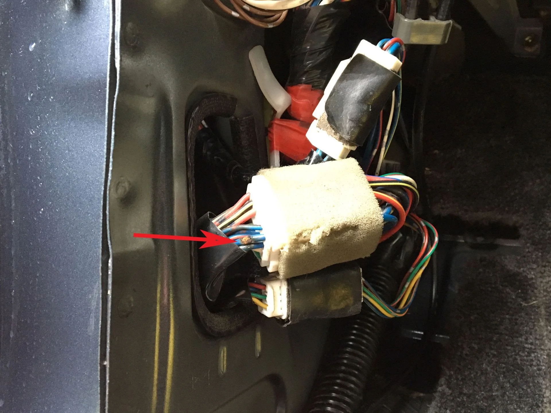 1994 FZJ80 Power Window, Power Lock, Wire Short