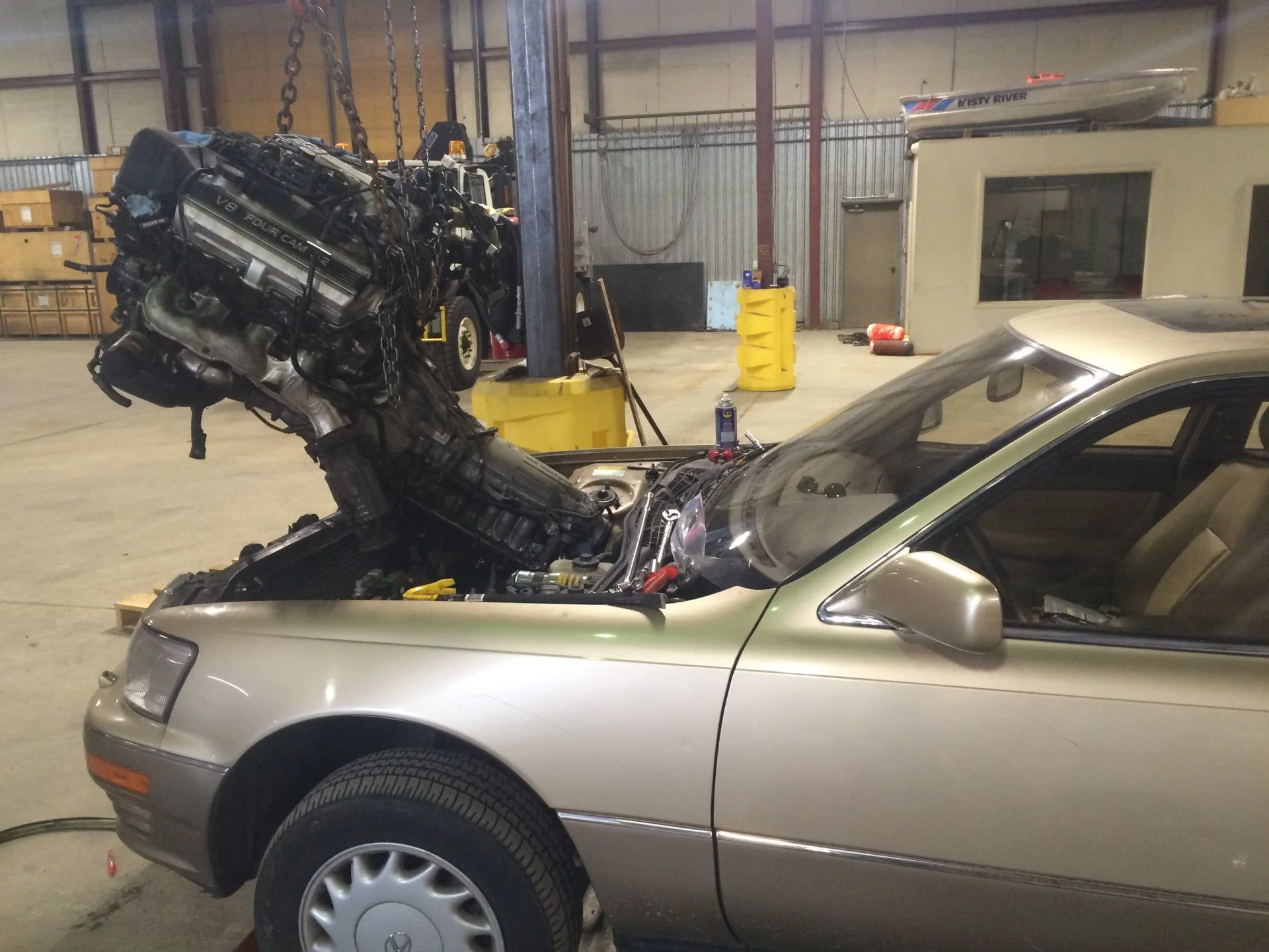 1UZFE from LS400 Donor