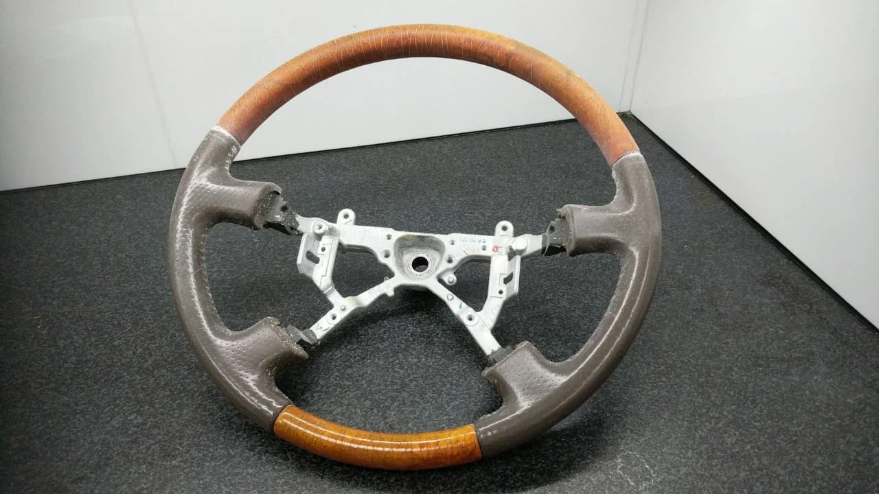 2001 LX470 steering wheel recover and refinish