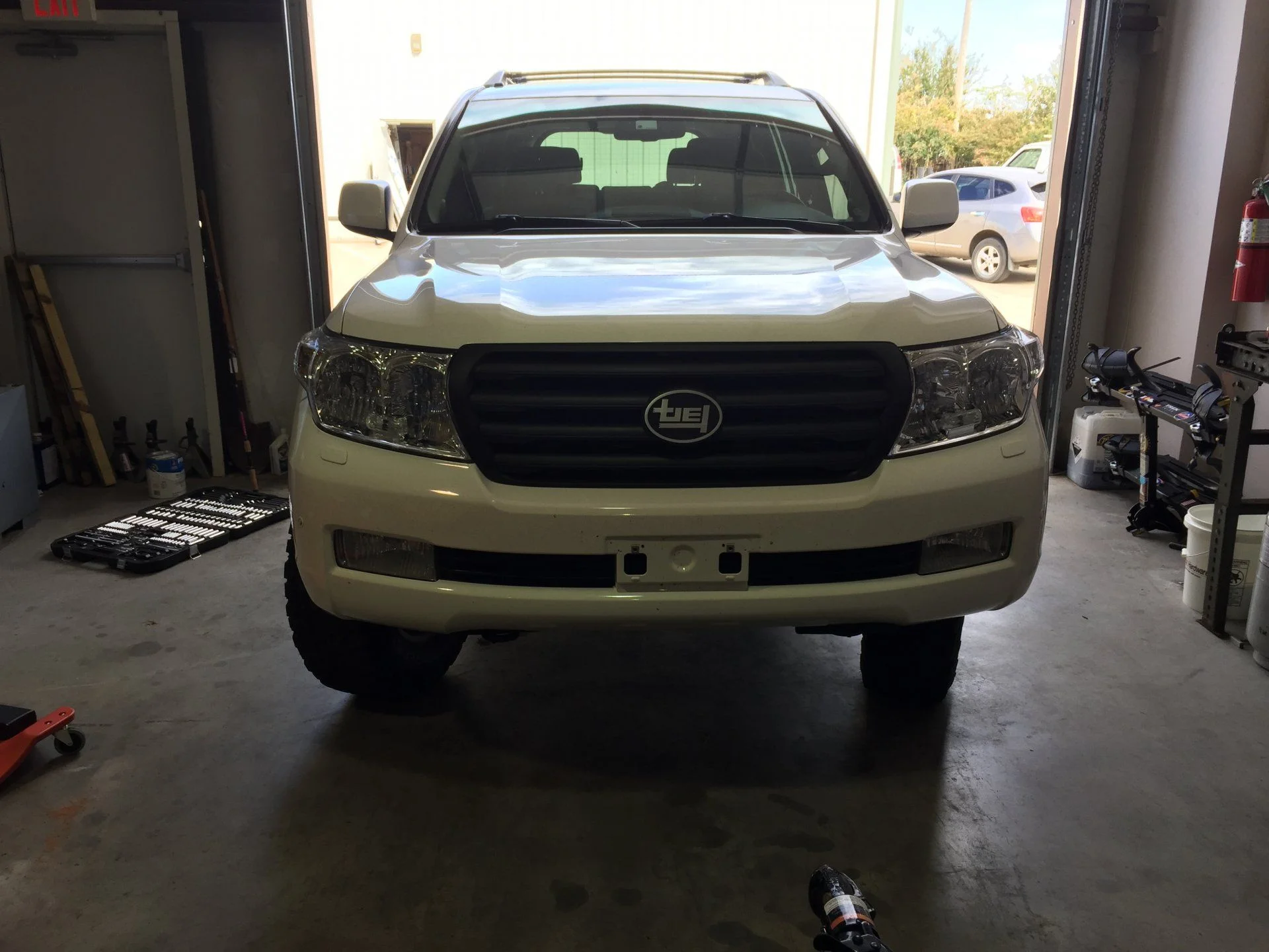 2008 Toyota Land Cruiser Custom Emblem, TEQ emblem