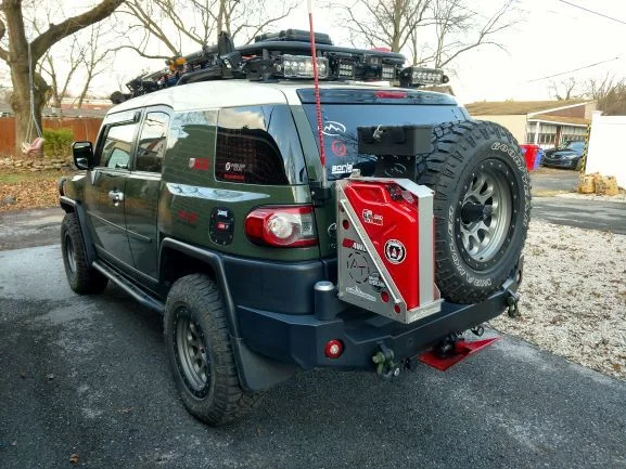 2014 Fj cruiser rear view