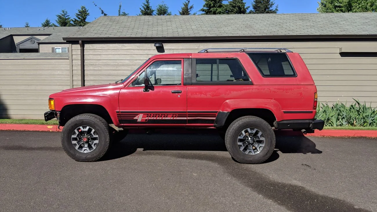 2017 TRD Tacoma Wheels on 1986 4runner