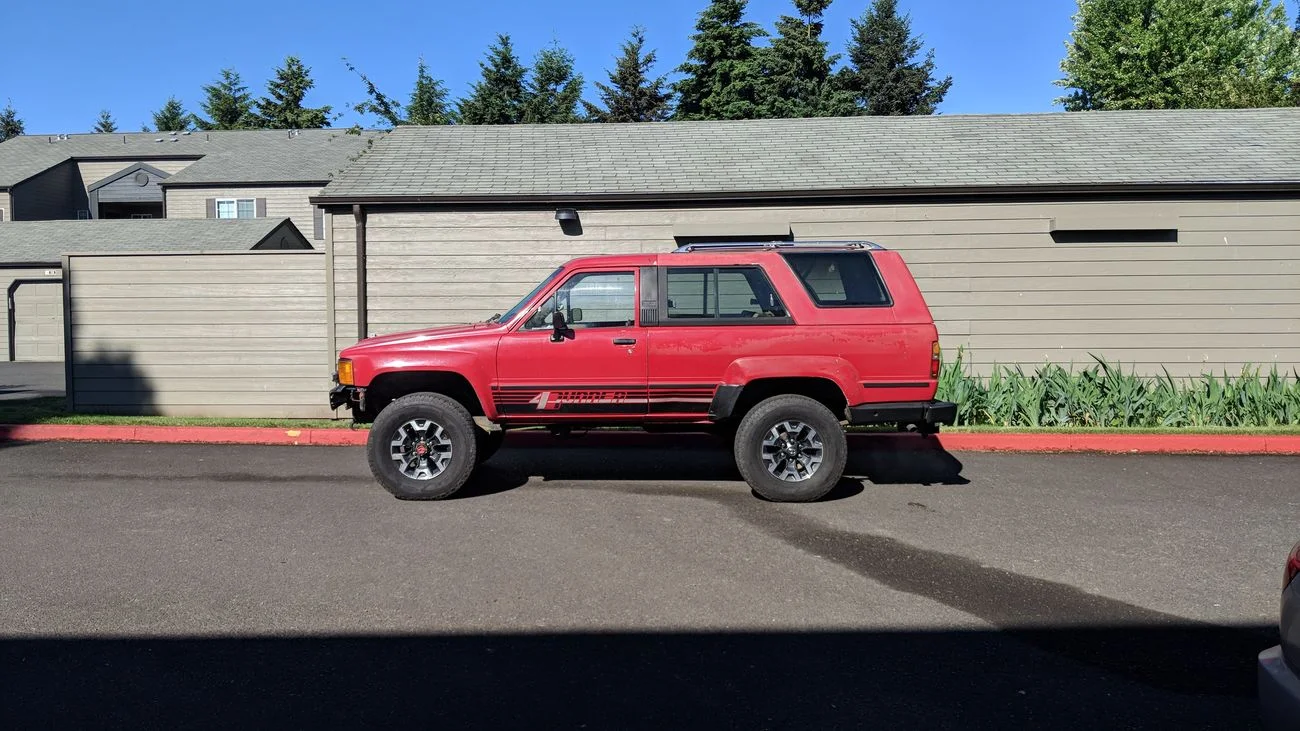 2017 TRD Tacoma Wheels on 1986 4runner