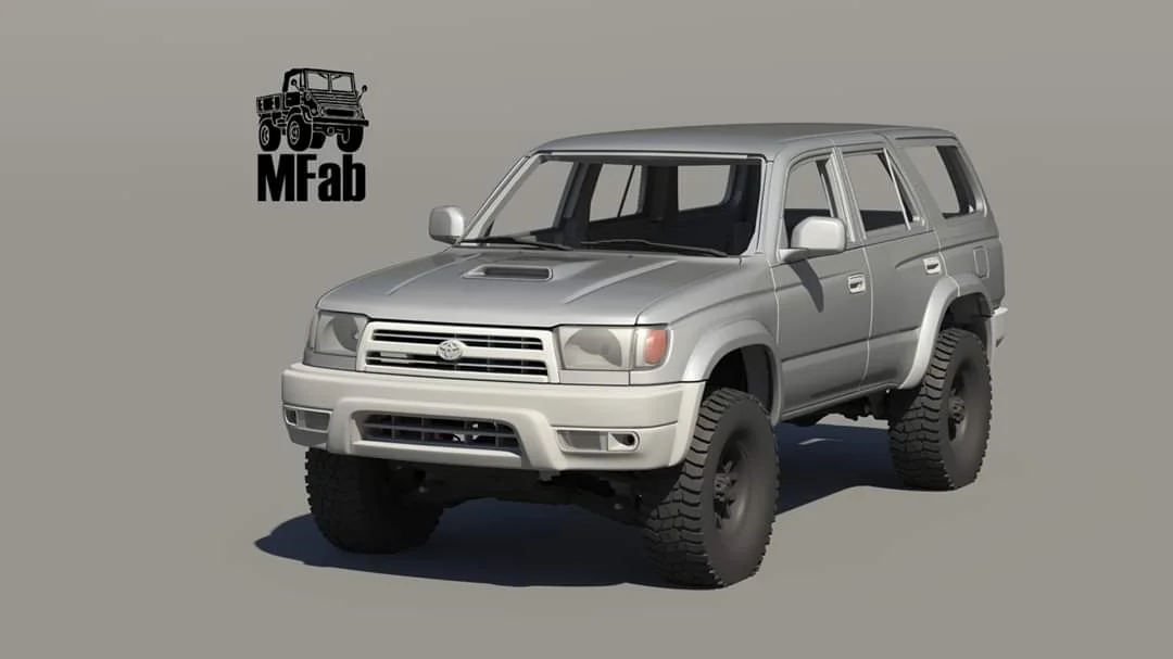 3rd gen 4Runner MFab 4x4 3D printed designs