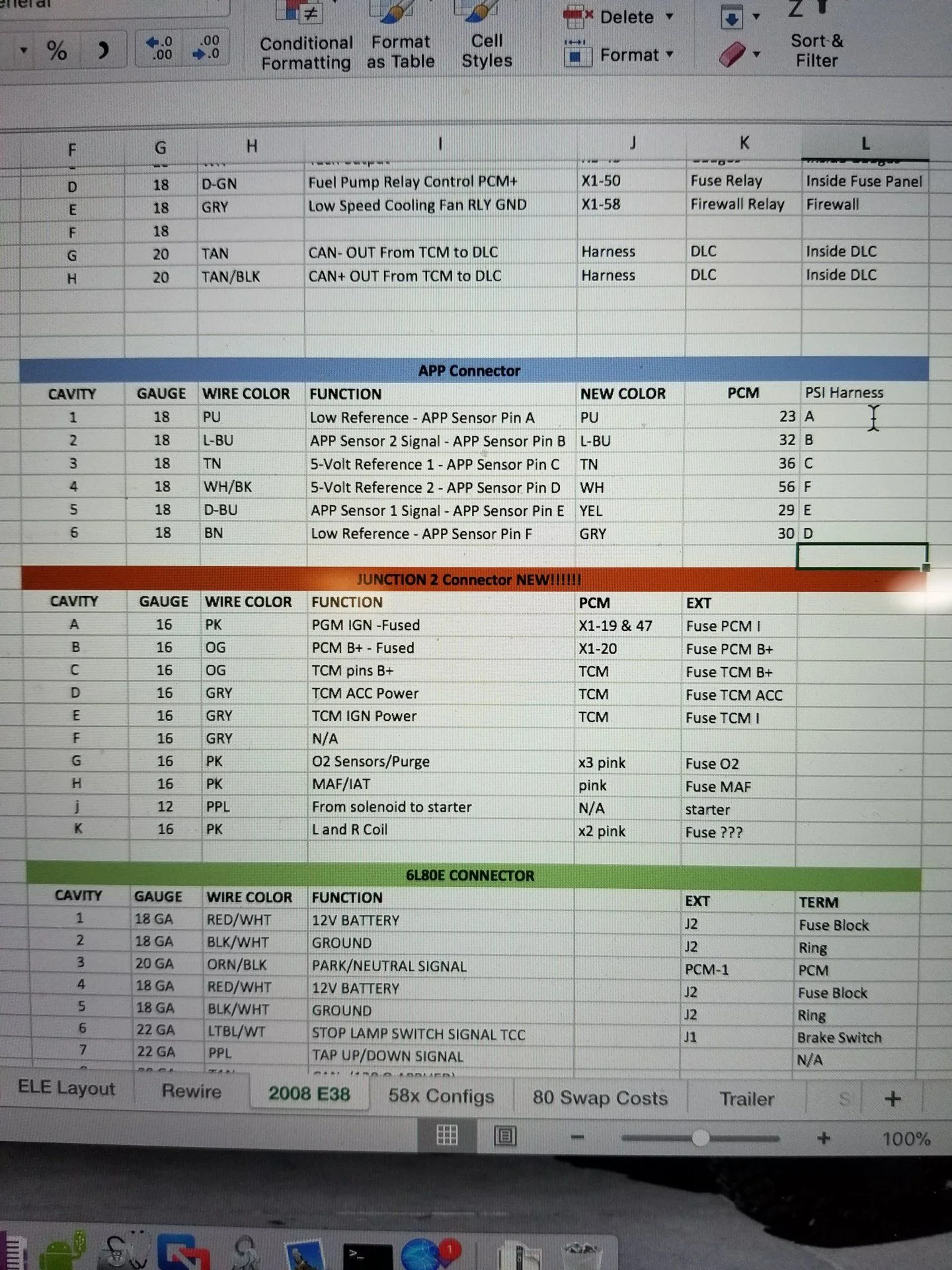 45 harness connectors