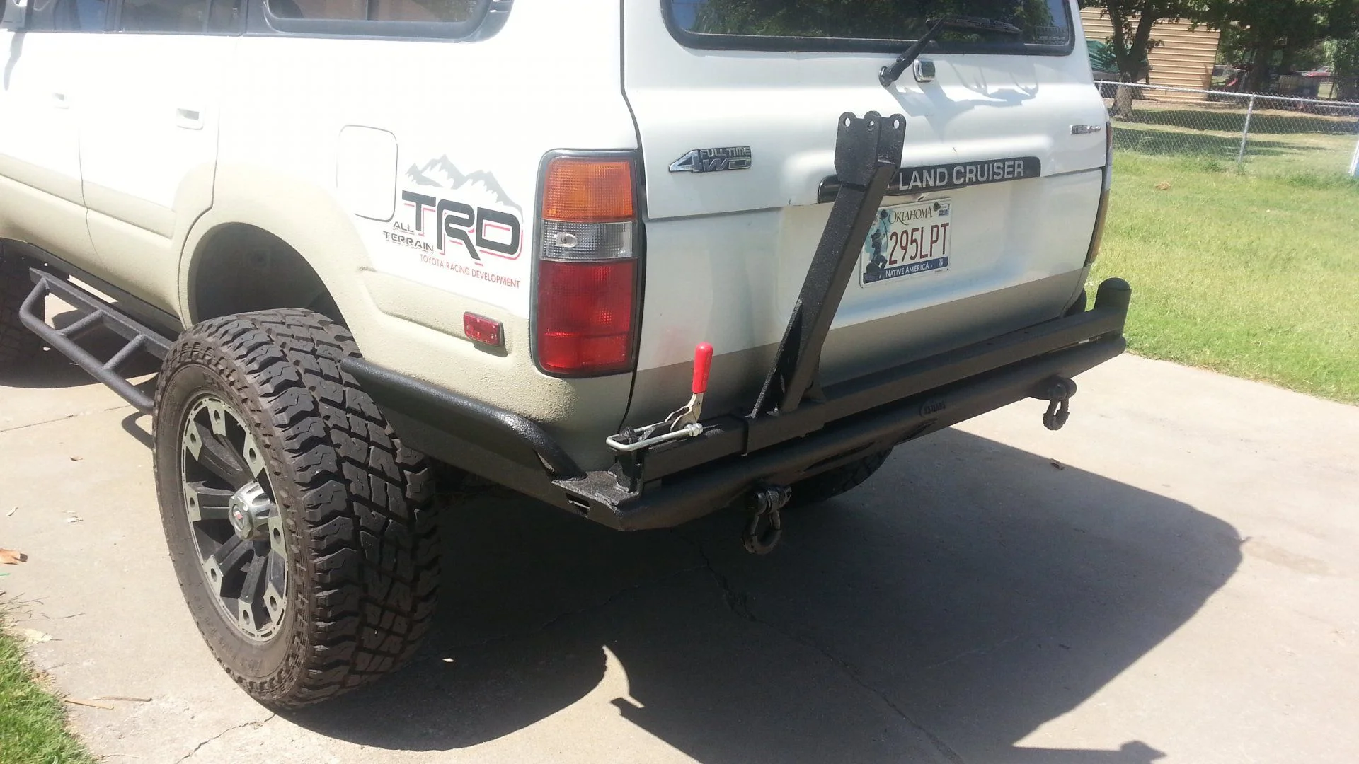 4x4 labs rear bumper w single swing